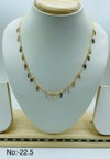Rose Gold AD Combo Tanmaniya Chain Catalog
